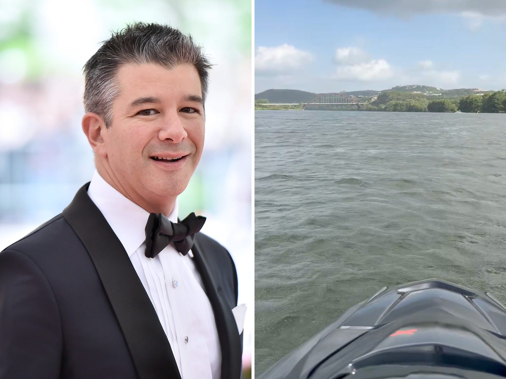 Travis Kalanick's summer commute: a 5-minute jet ski ride